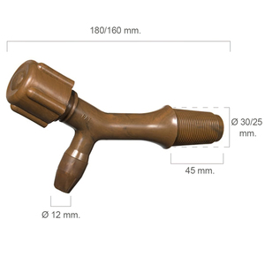Rubinetto in Plastica Numero 2 per Barile da 300 Litri - Product Image 1