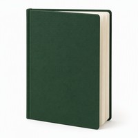 Carnet à couverture rigide vert forêt, impression personnalisée, bloc-notes professionnel en gros