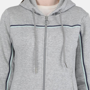 Survêtements en coton et polyester pour femmes Survêtement à séchage rapide pour femmes Survêtements à manches longues pour femmes - Product Image 6