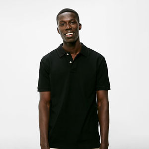 100% couleur personnalisée été Slim Fit vêtements de travail hommes pour Polo Logo personnalisé école et uniformes de travail Service OEM motif solide - Product Image 1