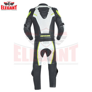 Combinaison de course moto unisexe 2026, homologuée CE, une pièce, en cuir de vache véritable, été, imperméable, respirante - Product Image 3
