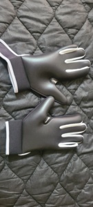 Gants de football gaélique en gros de conception d'usine cuir respirant et latex à bas prix en gros - Product Image 5