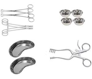 Kit Quirúrgico Vascular Abdominal Profesional y de Tendencia, Acero Inoxidable de Alta Calidad, Equipo Médico Manual Reutilizable - Product Image 2