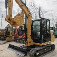 Excavatrice Caterpillar 306E 6t d'occasion, modèle 2020, certifiée, composants principaux, pompe hydraulique, prix avantageux, robuste, durable, puissante