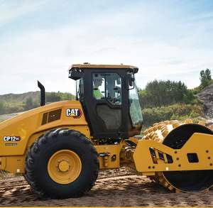 Factory Priced Used CAT CS-683E Impact Roller 100% Construction <b>Machinery</b> Vibrating <b>Road</b> Roller CS-583D - Product Image 2