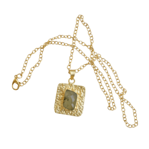 Collar con Colgante Chapado en Oro de 18K en Capas, Joyería de Moda Hecha a Mano para Mujer, Lotes de Exportación al por Mayor - Product Image 4