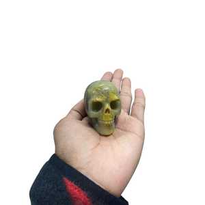 Cráneo de Ónix Natural Tallado a Mano con Forma de Abeja, 4-10 cm, Figura de Piedra Pulida, Juguete, Busto - Product Image 5