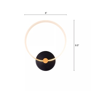 Nouvelle Lampe Murale de Luxe au Design Moderne et Simple, en Verre, à Fixation Murale, Décorative pour Hôtels, Chambres, Maisons, Restaurants - Vente Chaude - Product Image 3