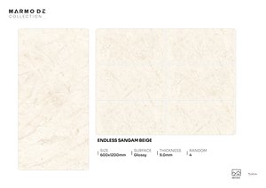 Azulejos de Porcelana con Aspecto de Ónix de Diseño, 600x1200 mm, Acabado Ultra Brillante, Adecuado para Instalación en Paredes y Pisos Interiores de Lujo - Product Image 6
