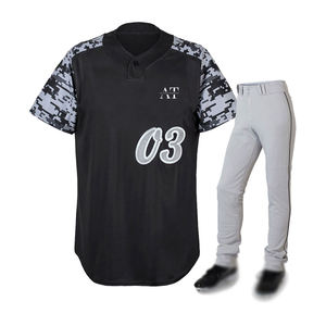 Buena mejor calidad personalizado sublimación uniforme de béisbol al por mayor deporte desgaste uniforme de béisbol - Product Image 1