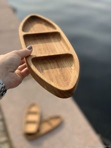 เขียงไม้อะคาเซียพร้อมที่จับทนทานใช้ทำจากไม้พายเสิร์ฟแบบพรีเมียม - Product Image 4