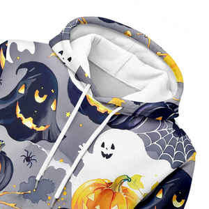 Sudadera con capucha estampada de algodón 100% para hombre, ropa de calle personalizada completa para invierno, alta calidad, personalizable, precio razonable - Product Image 5