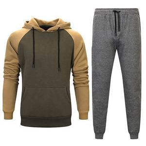 Trajes de chándal de rayas deportivas con logotipo personalizado para hombre, ropa deportiva, Conjunto de jogging de dos piezas para entrenamiento y ropa informal para hombres - Product Image 4