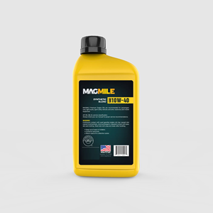 Aceite de motor semisintético de mezcla sintética Magmile 10W-40 API SN botella de 1 cuarto de galón hecha en EE. UU. - Product Image 2