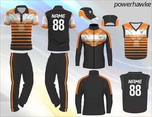 Uniforme deportivo de grillo Powerhawke, conjunto completo disponible en diferentes colores y logotipo personalizado, nombre de equipo, hecho en la India - Product Image 5