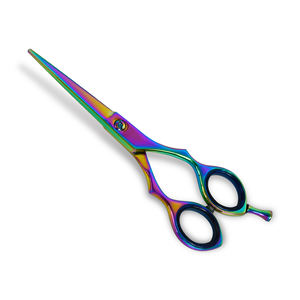 Ciseaux de coiffure professionnels de haute qualité, lame affûtée, pour droitiers, en acier inoxydable, écologiques, fournitures pour salon de coiffure - Product Image 1