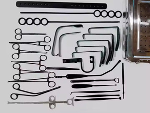 Chirurgie amygdalectomie et adénoïdectomie meilleurs ensembles d'instruments chirurgicaux pour le nez et la gorge - Product Image 5