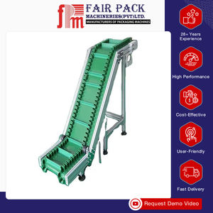 Proveedor Profesional que Vende Especias y Polvos de la Mejor Calidad, Transportador Inclinado de Acero Inoxidable con Tacos para la Venta - Product Image 2