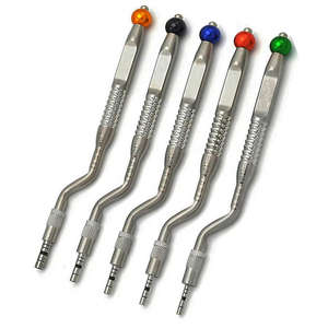 Kit d'ostéotomes de levage de sinus Instruments d'implant dentaire concaves à baïonnette décalée incurvée pour chirurgie de précision par Surgiright - Product Image 4
