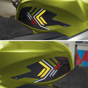 Kit Completo Adesivi 3D per Moto Aprilia RS 660 Giallo 2020-25, Decalcomanie Decorative - Product Image 3