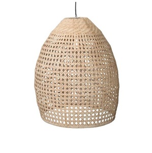 Indoor natural Bamboo Rattan handmade wicker Chandelier Pendant modern contemporary style high quality Chandelier - Product Image 5