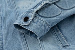 Chaqueta Bomber Vaquera Personalizada de Última Moda para Hombre, Chaqueta Vaquera para Hombre, Elegante, Disponible en Alta Calidad - Product Image 3