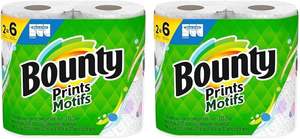 Papier hygiénique Bounty Select-a-Size blanc 6 rouleaux d'essuie-tout triple - Product Image 4