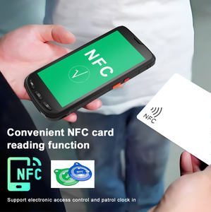 Lector de tarjetas <span class=keywords><strong>RFID</strong></span> de material ABS Android inteligente de 134,2 K, etiqueta IC de <span class=keywords><strong>13</strong></span>,56 Mhz, Control DE ACCESO portátil 4G - Product Image 4