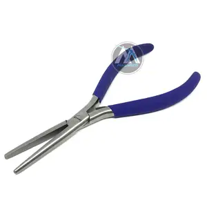 Pinza professionale classica a bocca piatta a naso lungo pinza in acciaio inossidabile-per pinze Extension per capelli