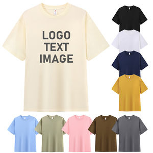 Camisetas de manga corta con cuello redondo Camisetas de secado rápido de talla grande para hombre - Product Image 2