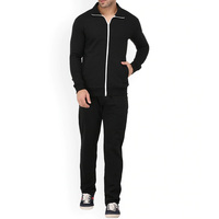 Nouvelle Collection 2023 – Ensemble de Survêtement Unisexe Professionnel Hiver Écologique XXL – Veste à Col Montant Zippée et Pantalon de Jogging – Meilleures Ventes