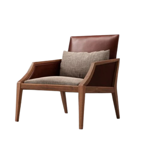 Fauteuil traditionnel en bois massif fait à la main avec rangement et fonctions réglables pour le salon - Product Image 1