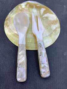 Cuchara de cuerno de búfalo y concha marina de la mejor calidad 100% para la mejor forma de mango de diseño para producto de gran oferta para regalo - Product Image 5