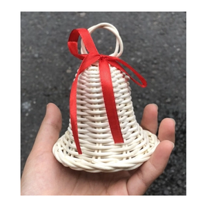 Bon choix pour cadeau de cloche de rotin: cloche de rotin pour la décoration de Noël à la maison, ornement de cloches de rotin en osier de vente chaude - Product Image 2