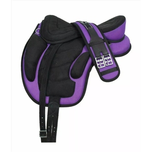 Professional Quality Genuine Leather Horse Saddle-Durable Wood & Plastic Tree All-Purpose Stylish Riding Saddle - Product Image 3