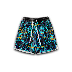 ชุดเสื้อบาสเก็ตบอลสำหรับผู้ชายชุดเครื่องแบบพิมพ์ลายแห้งเร็วระบายอากาศได้ดีออกแบบได้ตามต้องการ - Product Image 5