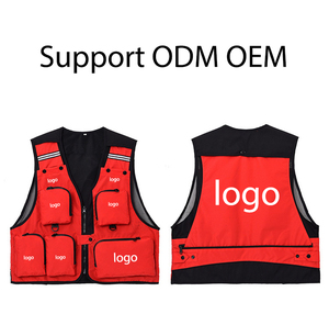 Chalecos DE SEGURIDAD personalizados para fotógrafo con múltiples bolsillos para hombre, chaleco de pesca sin mangas, chalecos para hombre - Product Image 4