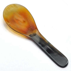 Cucharas de Cuerno de Búfalo Natural Premium, Cubertería Hecha a Mano, Utensilios de Cocina, Cuchara de Cuerno de Vaca y Buey Segura para Alimentos - Product Image 6