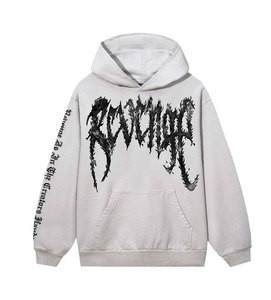 Sudadera con capucha de diamantes de imitación DTF DTG personalizada de alta calidad para hombres, ropa de calle de gran tamaño, fábrica de sudaderas - Product Image 1