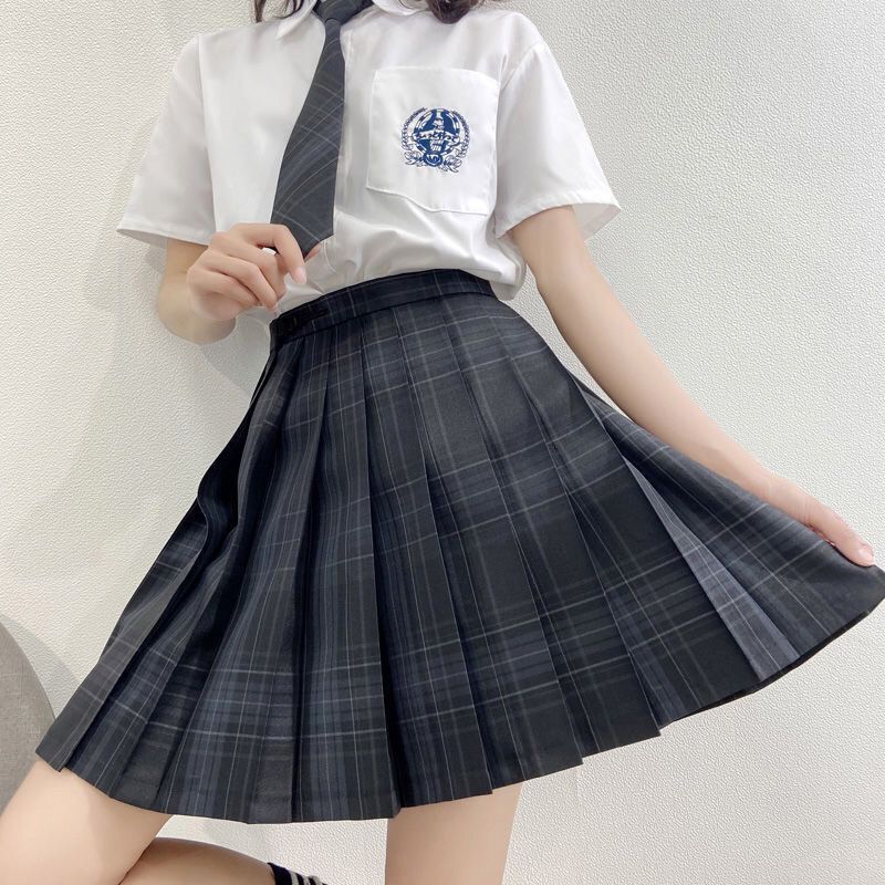 kogyaru 制服　120 Factory Female Japanese Kogyaru Uniform Bow Tie Set for Middle