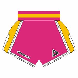 Vente en gros de vêtements de sport confortables Logo personnalisé MMA Kick Boxing Shorts Logo situé à l'avant Caractéristique extensible délavé pour Muay Thai - Product Image 2
