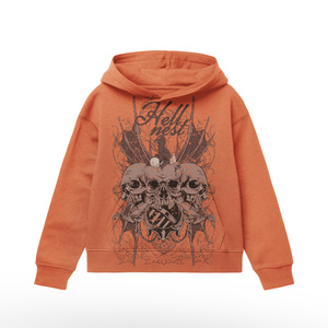 Offre Spéciale 100% coton surdimensionné en détresse lavage à l'acide Fce sweat à capuche Logo personnalisé impression tendance XS taille pour hommes et femmes en gros - Product Image 6