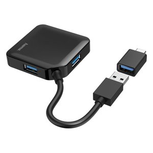 <b>Hub</b> USB 3.2 Black 4 porte 00200116 - Product Image 2
