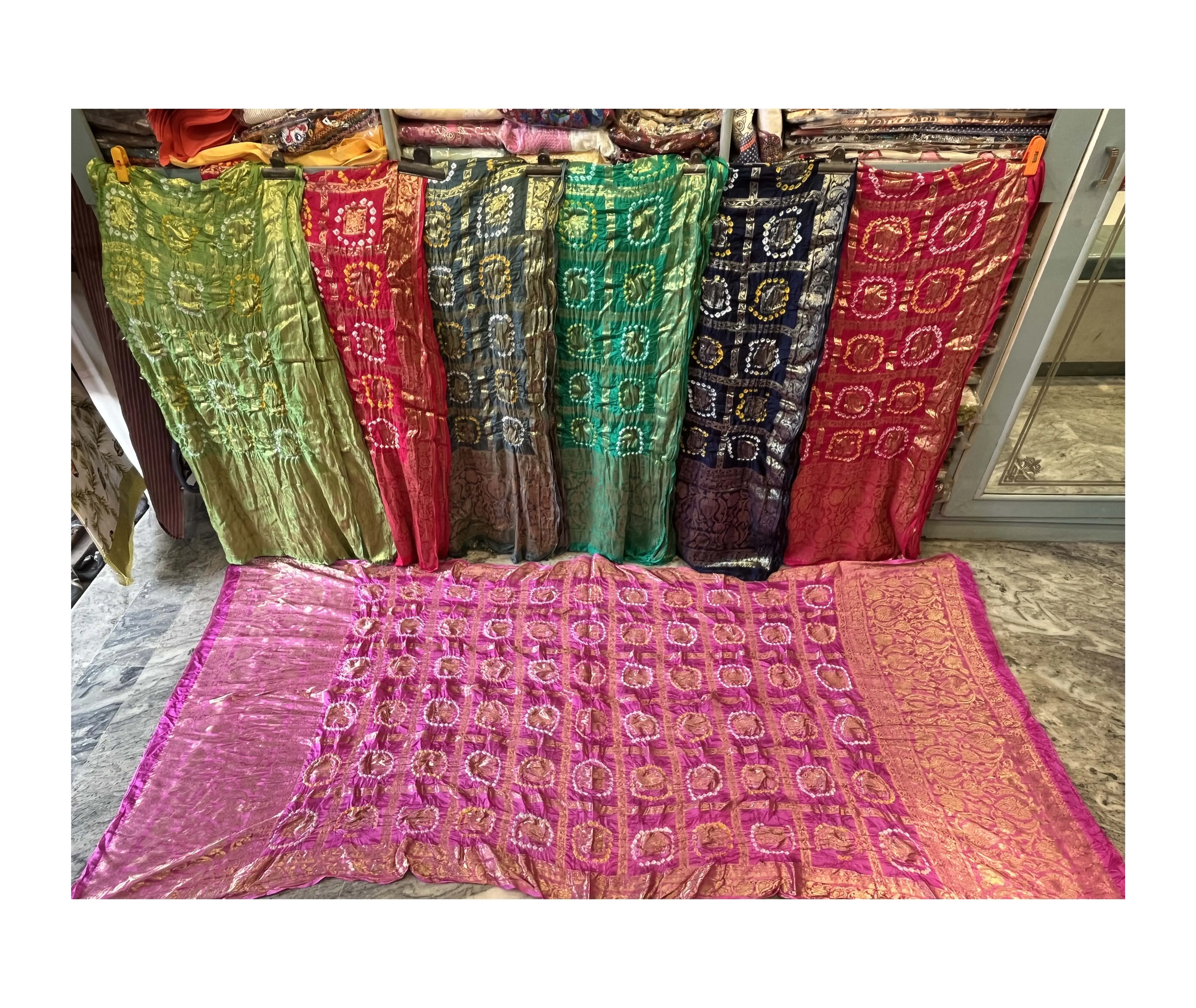 Seide gewebt-Schal/Dupatta-Indische Hochzeits schals-Banarasi Seide Dupatta Schal-Boho Schals-Geschenk für ihr Hochzeits geschenk