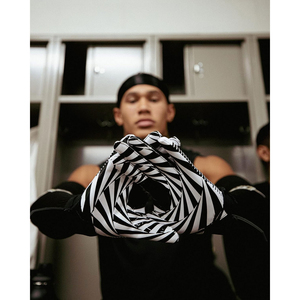 Gants de football professionnels unisexes de haute qualité, respirants, avec grip personnalisé, couleur personnalisée, design américain, pour entraînement sportif en extérieur - Product Image 6