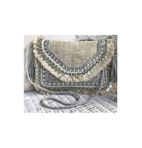 Sacs pochette en toile de jute naturelle avec poignée en corde Sacs réutilisables écologiques de qualité supérieure Meilleurs prix pour les femmes qui font du shopping - Product Image 4