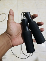 2.8m corde à sauter réglable éponge câble en acier roulement à billes entraînement de vitesse boxe aérobie entraînement Fitness Sport examen rapide saut