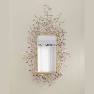 Aspecto atractivo Nuevo elegante Espejo de decoración de pared Calidad Premium Oro Vintage Interior Sala de estar y Espejo de pared de granja - Product Image 2