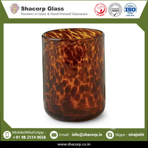 Bocaux en verre de bougies à imprimé léopard de la plus haute qualité disponibles à bas prix en provenance d'Inde - Product Image 2