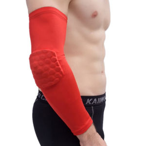 Soporte de codo de punto para ejercicio al aire libre de alta calidad con vendaje, protector de codo de béisbol y mangas de brazo de voleibol - Product Image 5